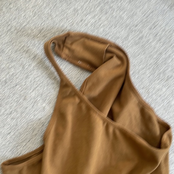 Los Angeles Apparel - garment dye tank thong bodysuit - Picture 4 of 5